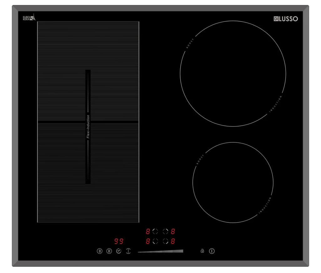Induction Cooktop - 600mm with Flexi Zone