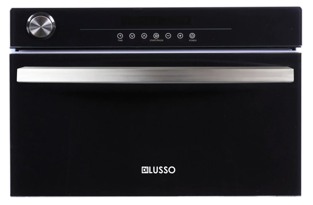 Freestanding Steam Oven Black Glass