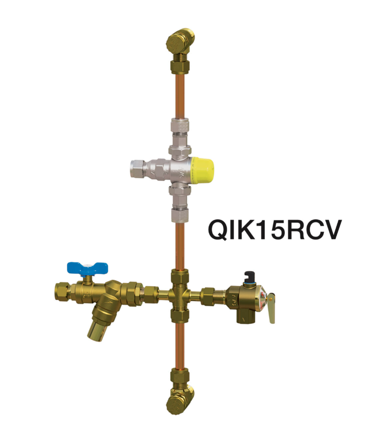 AVG Quickie Kit QIK15RCV 15mm Storage Unit Standard Tempering & NRI-PRV Valve