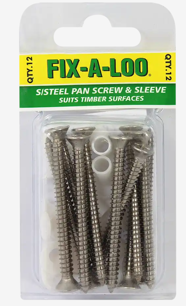 Pan Screw – Timber Floor 63mm Pack of 12