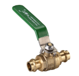 Watermarked Ball Valve Press Fit Lever Handle DN40 X DN40 Lead Free