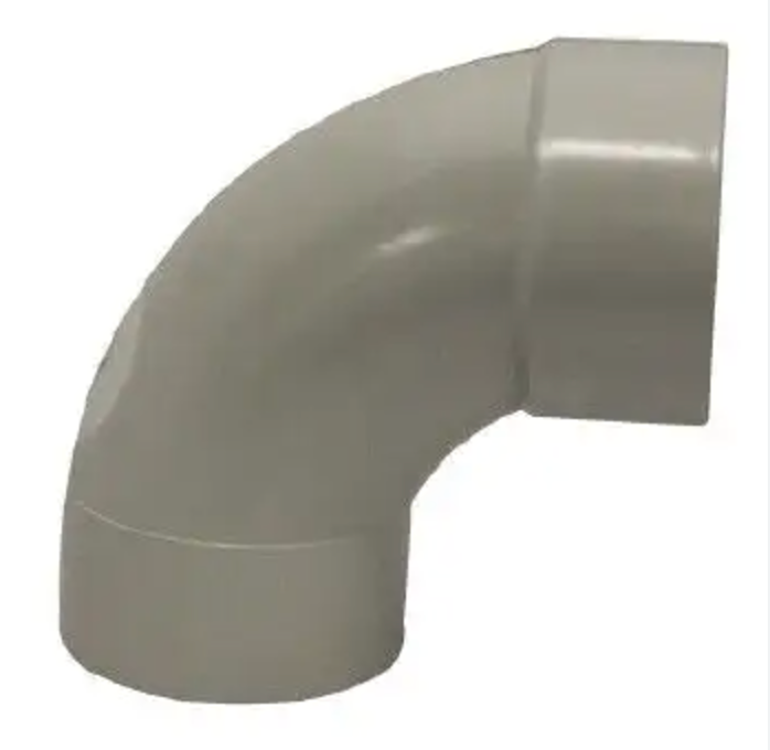 DWV Bend 100mm x 90 Degree Male & Female Plain