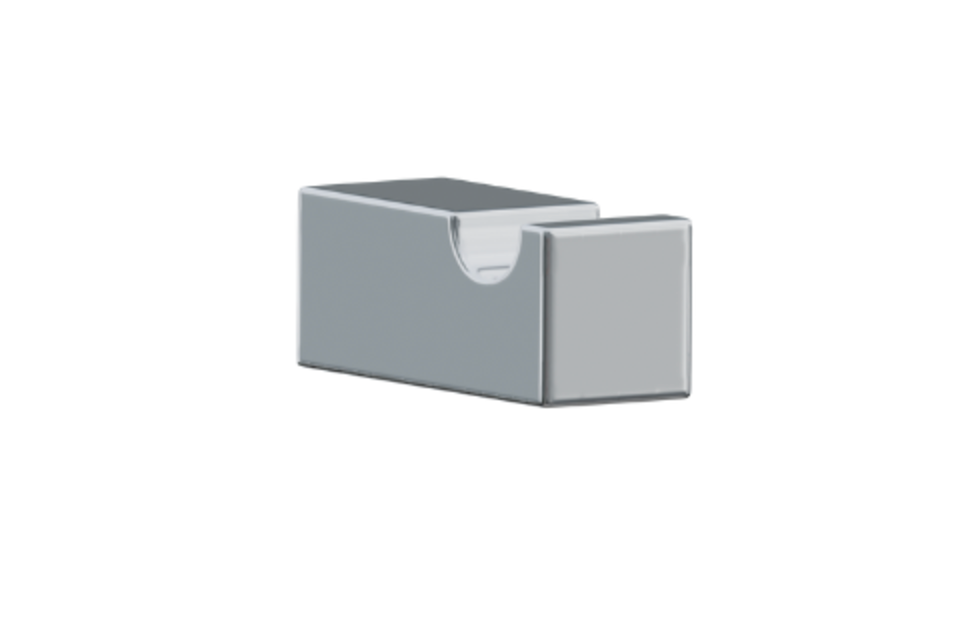 Paterson Robe Hook in Polished Stainless Steel