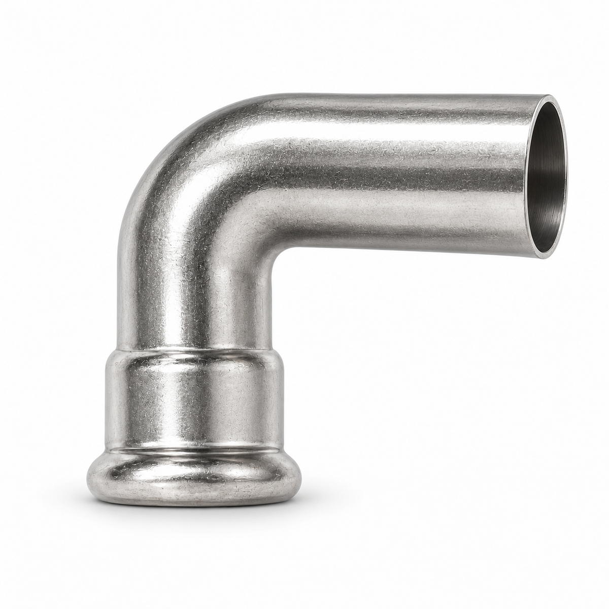 316 Stainless Press 90 Degree Bend, Male x Female - 15mm to 168.3mm
