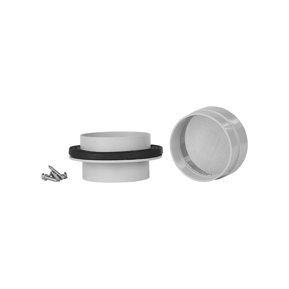 Flanged Tank Overflow Kit - Non Volume Increasing - Flat Wall Tank 90mm M&F
