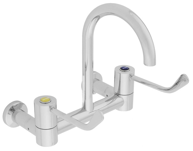 CliniLever® CP-BS Hospital Wall Mixing Set Type 51 Fixed 150 C/D