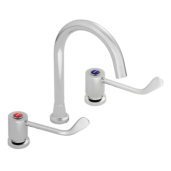 CliniLever® CP-BS Hospital Basin Set with Fixed 110mm Outlet 150 J/V