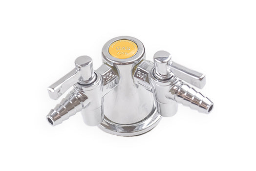 GalvinLab® CP-BS Lab 2-Way Straight Gas Turret Type 40 - 90°