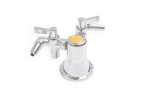 GalvinLab® CP-BS Lab 2-Way Right Angle Gas Turret Type 40 - 90°