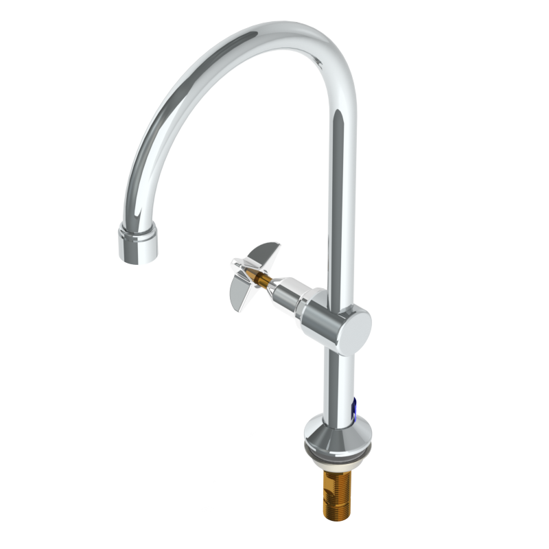 GalvinLab® CP-BS Lab Set 1-Way Type 16 Fixed J/V Lever Handle Tube Nozzle
