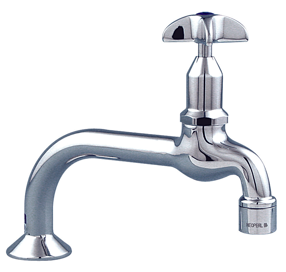 GalvinLab® CP-BS Lab Set Bib Tap Bench Mtd Type 26 DPW Fixed J/V #8 Vandal Resistant Aerator