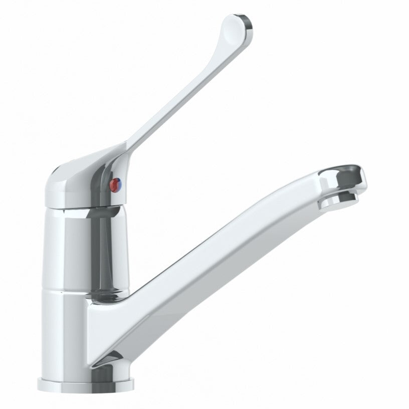 CliniLever® CP-BS Hospital Single Lever Sink Mixer 250 Reach with 165 Disabled Lever
