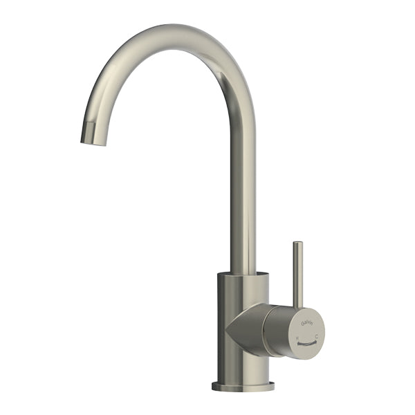 CliniLever® Stainless Steel Lead Safe™ Gooseneck Sink Mixer