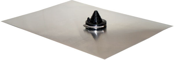 Aluminium Standard Roof Flashing EPDM #1 - Black, 5-40mm Pipe Range | VAECT1B5-40