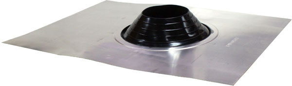 Aluminium Standard Roof Flashing EPDM #7 - Black, 180-270mm Pipe Range | VAEMT7B180-270