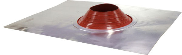 Aluminium Standard Roof Flashing Silicone #7 - Red, 180-270mm Pipe Range | VASMT7R180-270