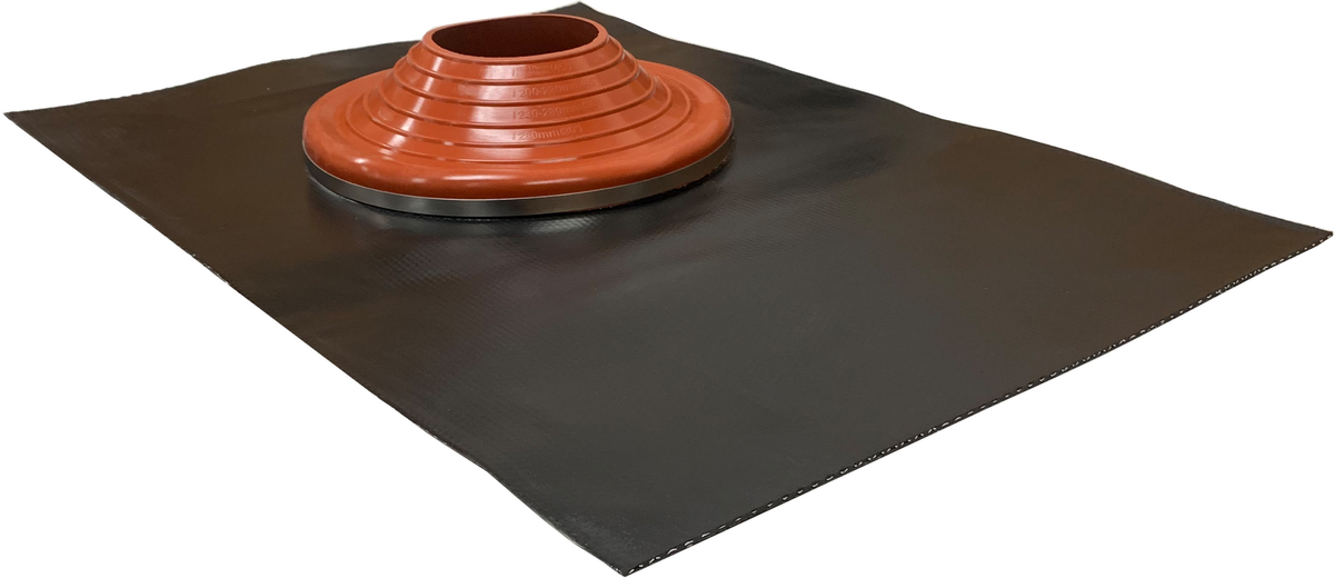 Aquaseal LDX Tile Roof Flashing Silicone #7 - Red, 150-300mm Pipe Range, BAL 29 | VLDXR150-300