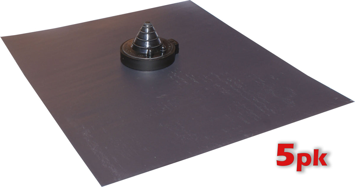 Enviro-Lead Tile Roof Flashing EPDM #1 - Black, 5-40mm, 5 Pack | VLEC1B-5