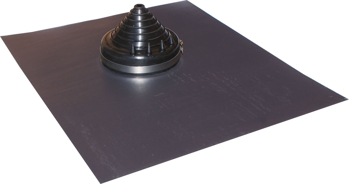 Enviro-Lead Tile Roof Flashing EPDM #2 - Black, 12-125mm | VLES2B12-125