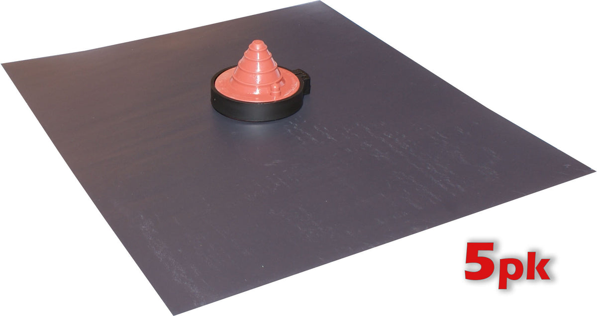 Enviro-Lead Tile Roof Flashing Silicone #1 - Red, 5-40mm, 5 Pack | VLSC1R-5