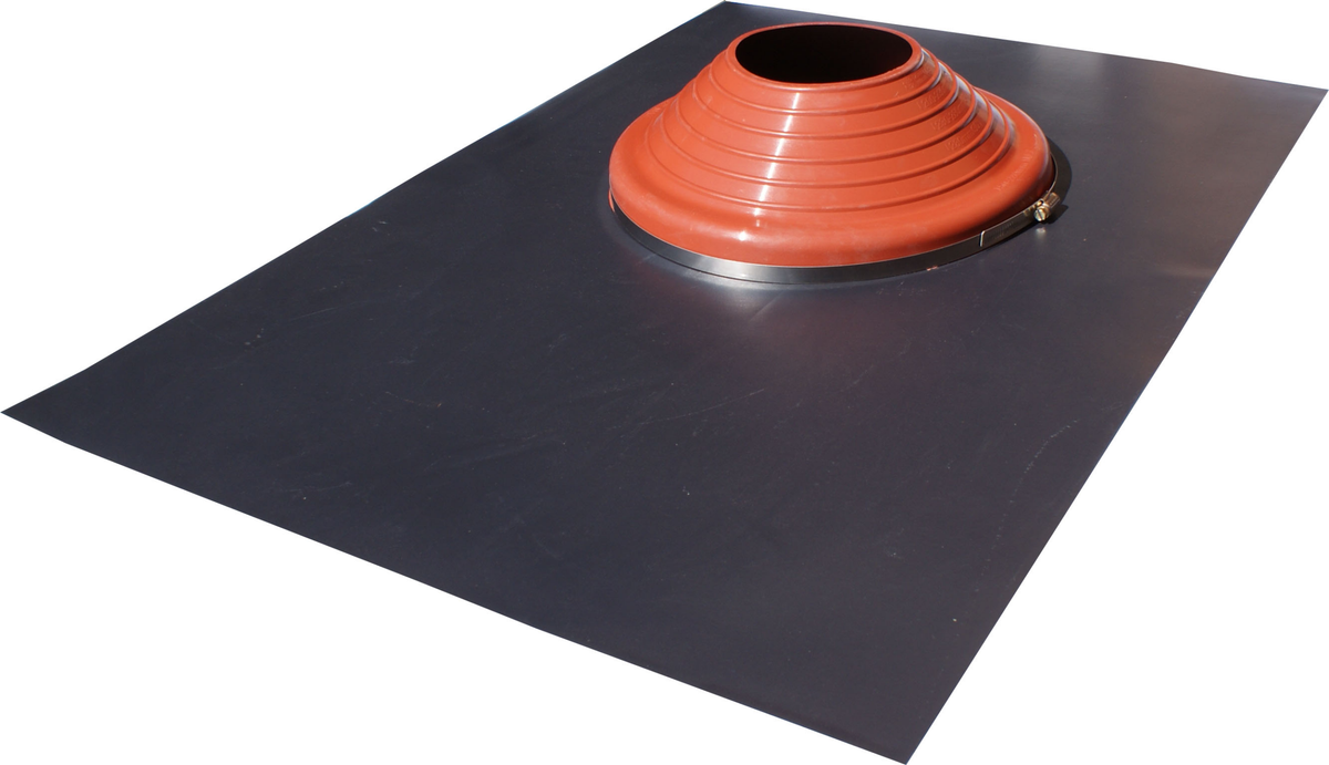 Enviro-Lead Tile Roof Flashing Silicone #7 - Red, 150-300mm | VLSC7R150-300