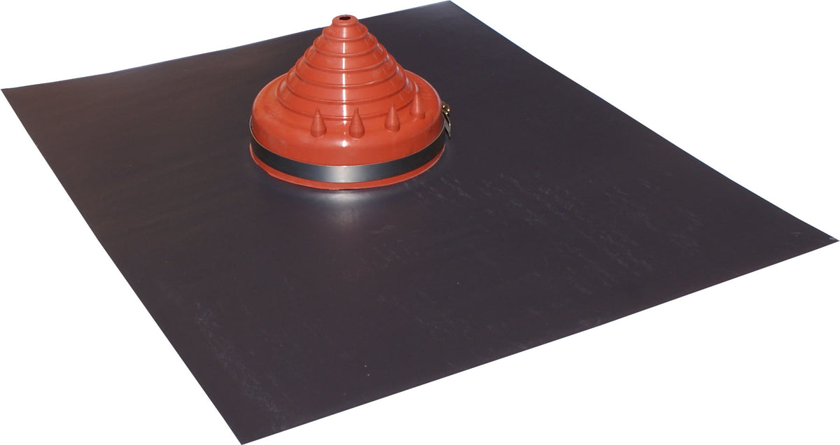 Enviro-Lead Tile Roof Flashing Silicone #2 - Red, 12-125mm | VLSS2R12-125