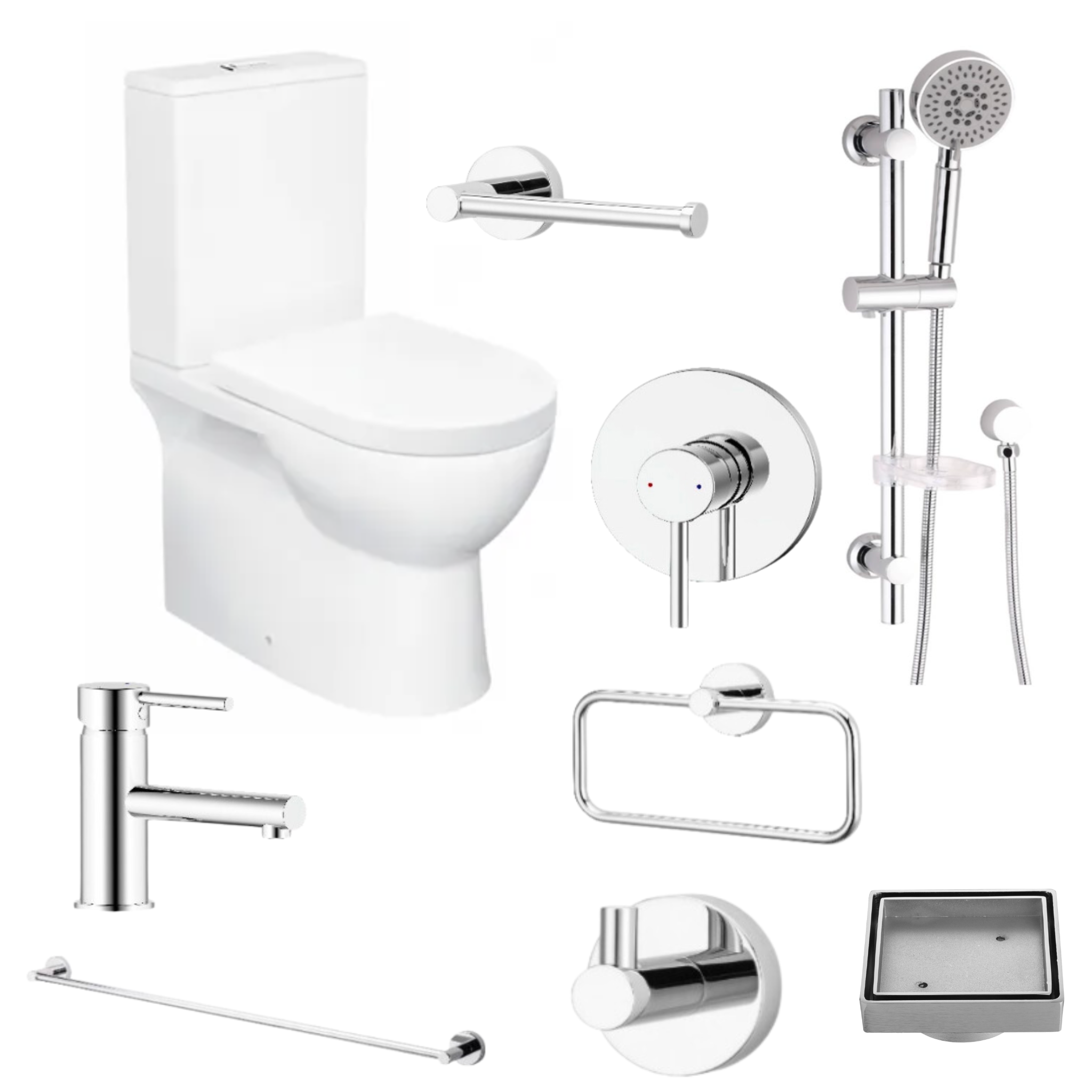 Value Bathroom Package - Chrome