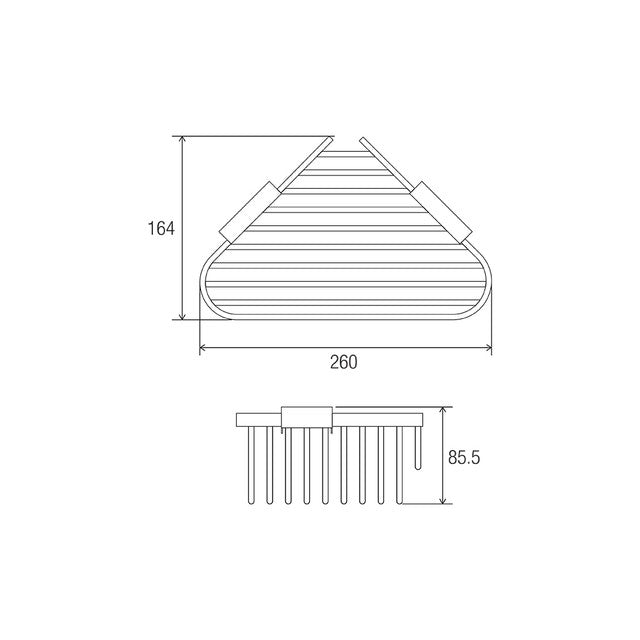 Corner Basket Small