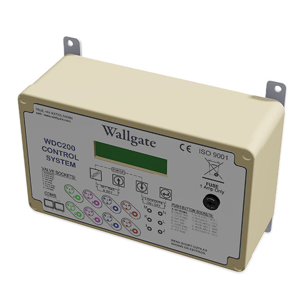 Wallace Control Panel Wallgate Electronic Water Controller 2 Rooms / 8 Outlets Programmable
