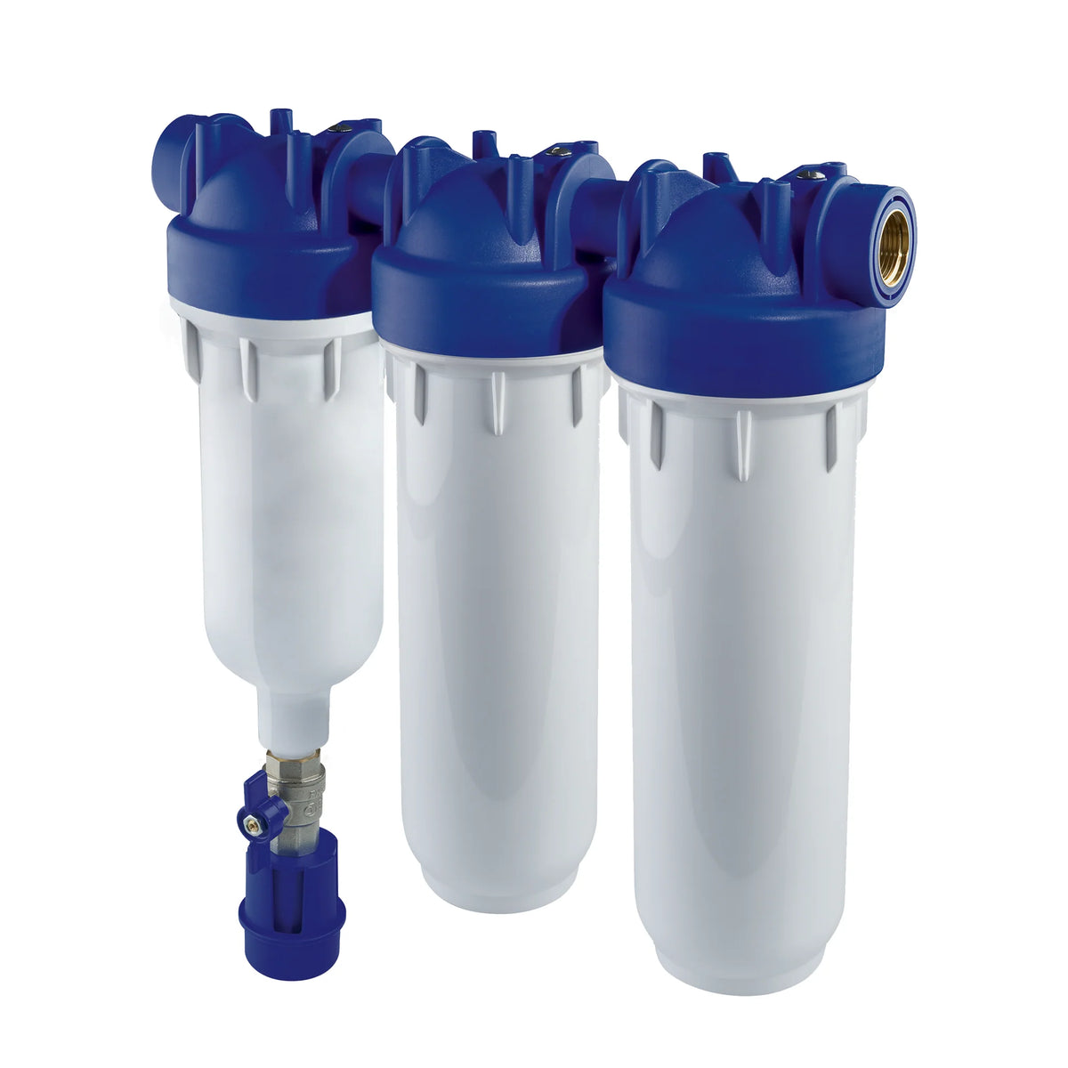 Self-Cleaning Three-Stage Filtration System - Slim 10"