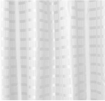 3000mm x 1800mm Box Stripe Polyester Shower Curtain