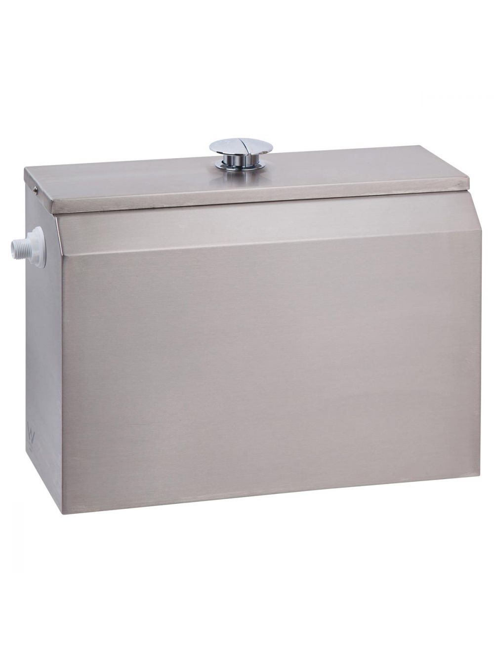 Disabled Compliant Dual Flush Cistern Left Side Entry Stainless Steel