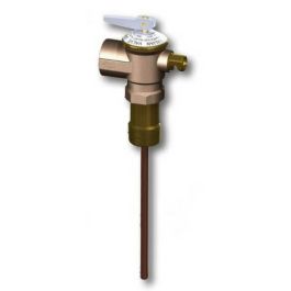 AVG PTRE15-1000-LF 15mm extended body pressure and temperature relief valve, 1000kPa