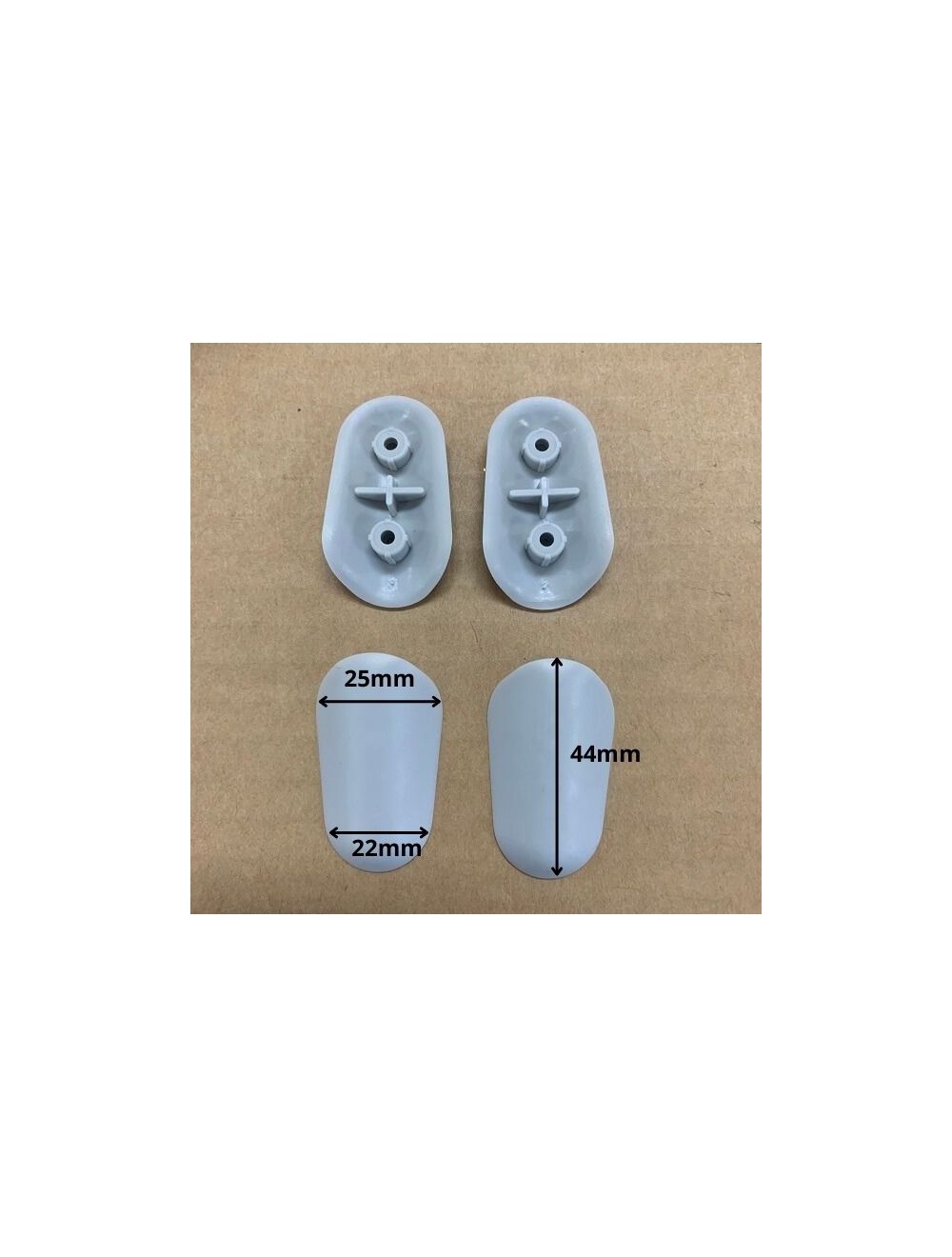Caravelle Trident Junior Toilet Seat Buffer Set