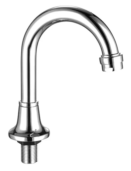 Curved Basin Spout Swivel Tube Chrome Plated 120MM