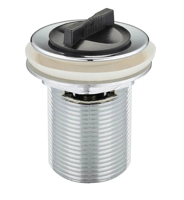 Plug And Waste Basin With Overflow Rubb Chrome Plated 40MM X 75
