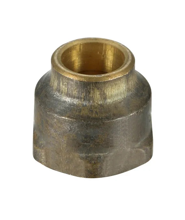 Flared Compression Crox Nut - Brass & Chrome Plated, 15mm