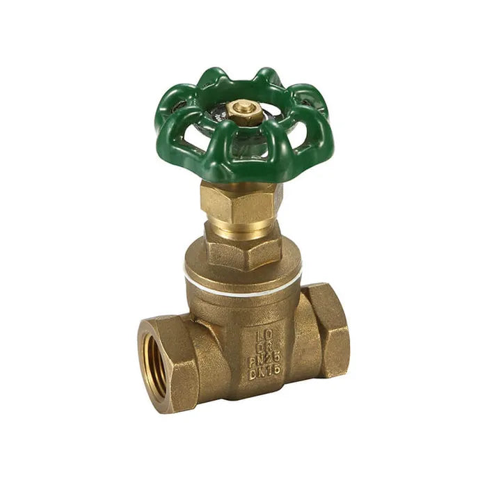 WaterMark Gate Valve - Brass, Wheel Handle, 15mm to 100mm, Lead Free