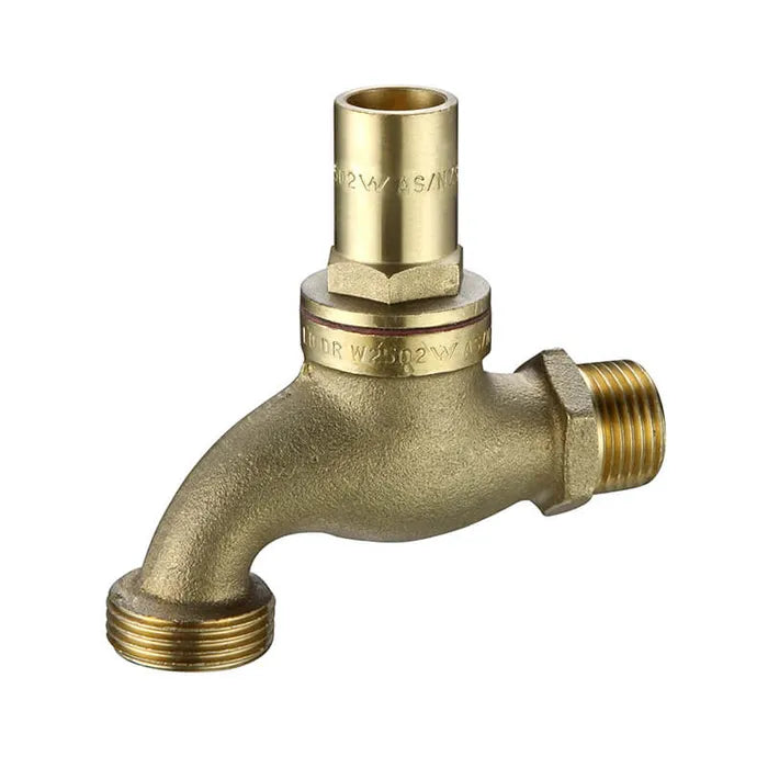 Hose Tap Vandal Proof Brass Flat