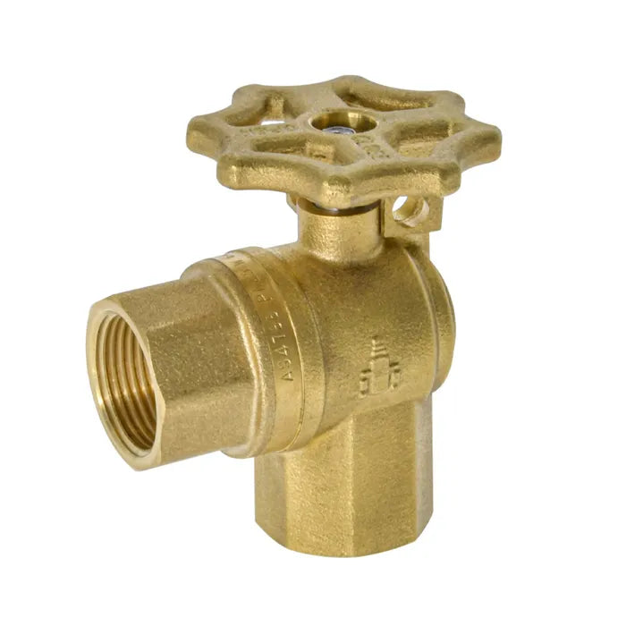 Watermarked Ball Valve Right Angle Meter Stop FI X FI 20MM W