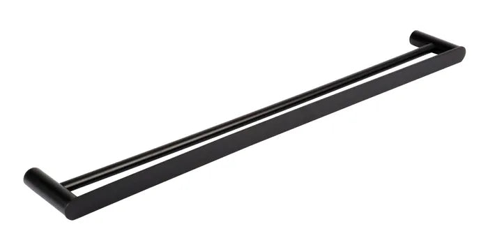 Vetto Double Towel Rail 750MM Black