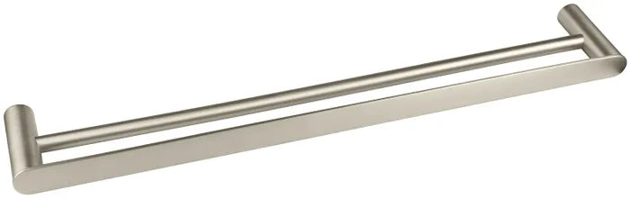 Vetto Double Towel Rail 750MM Brushed Nickel