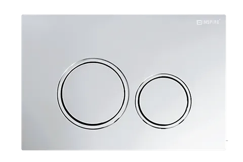 G3004111 Inspire Dual Flush Plate Round Chrome