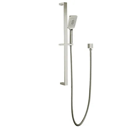 Taran Shower Rail Brushed Nickel