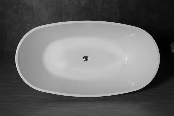 Vinny Egg Shape Bathtub 1500 NF & Gloss White