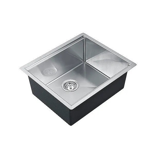 Hand Made Stainless Steel Kitchen Sink - Top or Undermount - 620mm x 470mm x 220mm