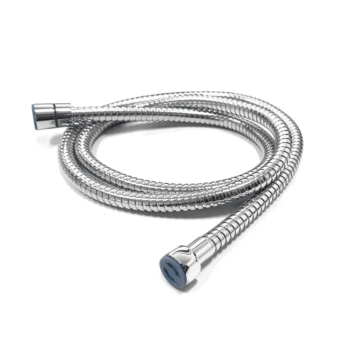 Stainless Steel Double Stream Stretch Chrome Hose 1.5M