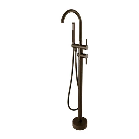 Pavia Free Standing Bath Spout Gun Metal