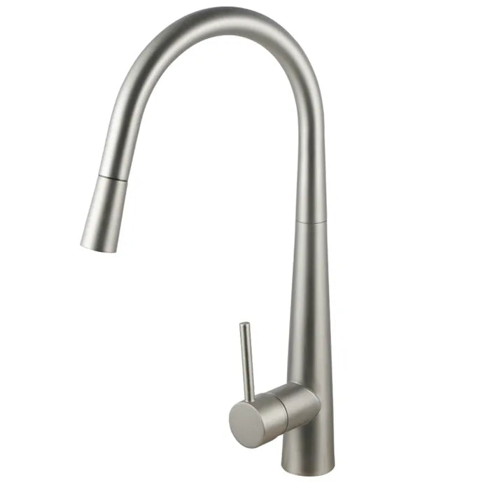 Pull Out Sink Mixer 420 Brushed Nickel