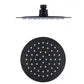 Twin Shower on Rail RN Blk